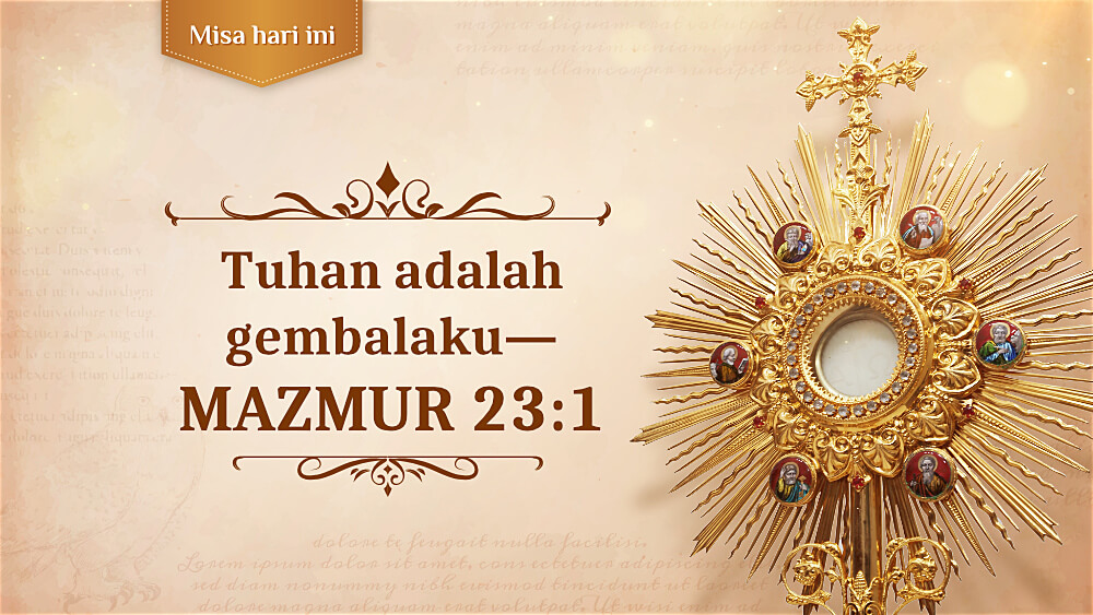 Tuhan adalah gembalaku—Mazmur 23:1