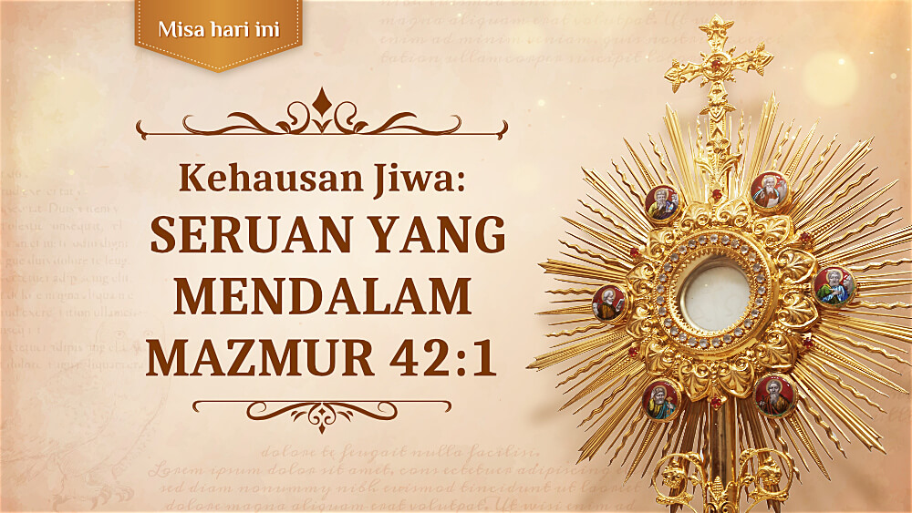 Kehausan Jiwa: Seruan yang Mendalam Mazmur 42:1