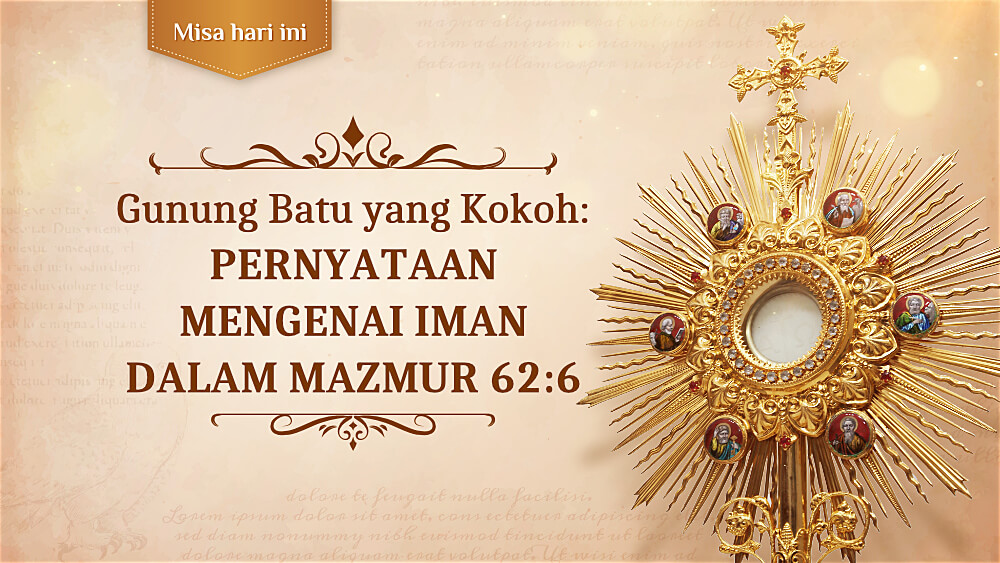 Gunung Batu yang Kokoh: Pernyataan Mengenai Iman dalam Mazmur 62:6